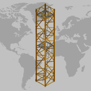 Pièce détachée de grue à tour Kulekon – mât